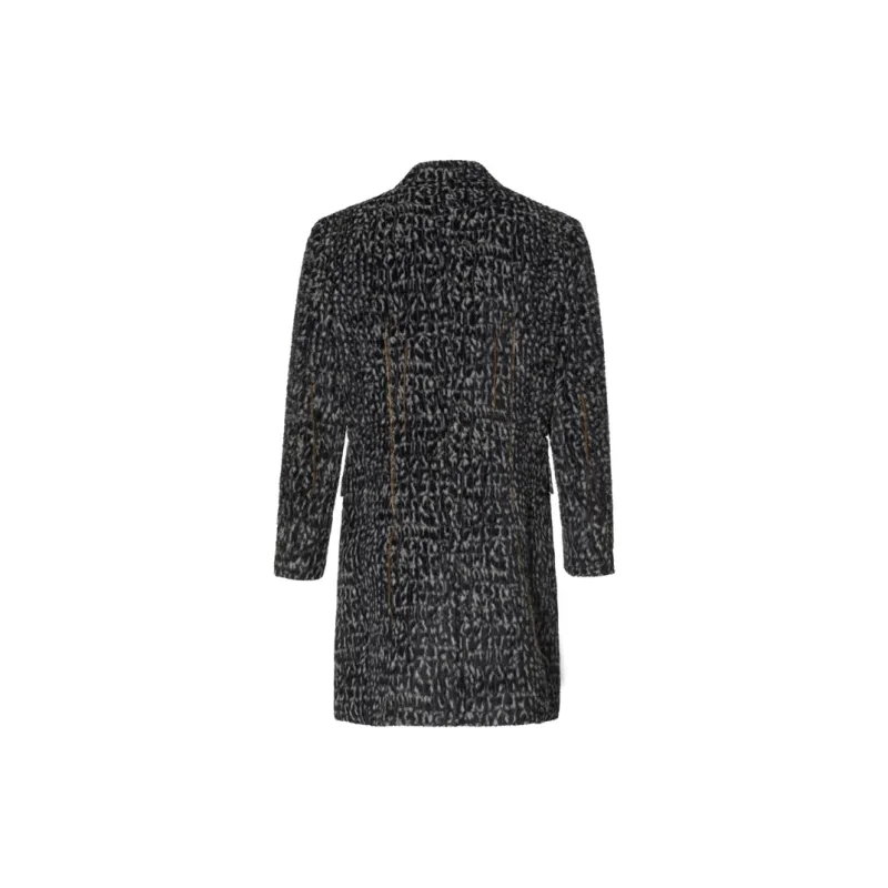 ANDREW MACKENZIE FW24 Coats Men's Black Gray-1