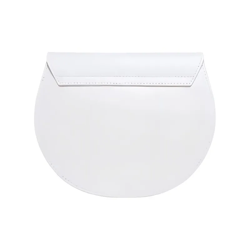 Furla Metropolis Collection Cow Leather Shoulder Bag, Crossbody Bag Mini Women's Pure White-2