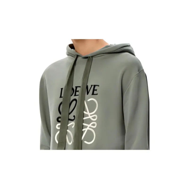 LOEWE Sweatshirts Men Green-4