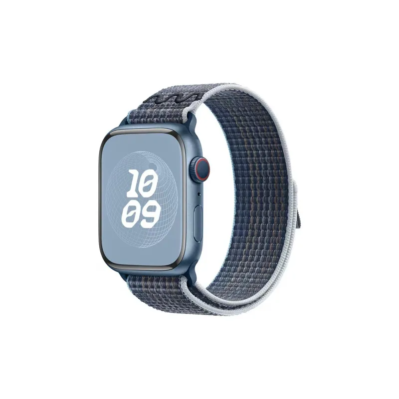 MSSM Apple Watch Series 10/S9/S8/S7/S6/Series SE/Ultra 2 Apple Compatibility Watch Band 240mm Nylon Material-24