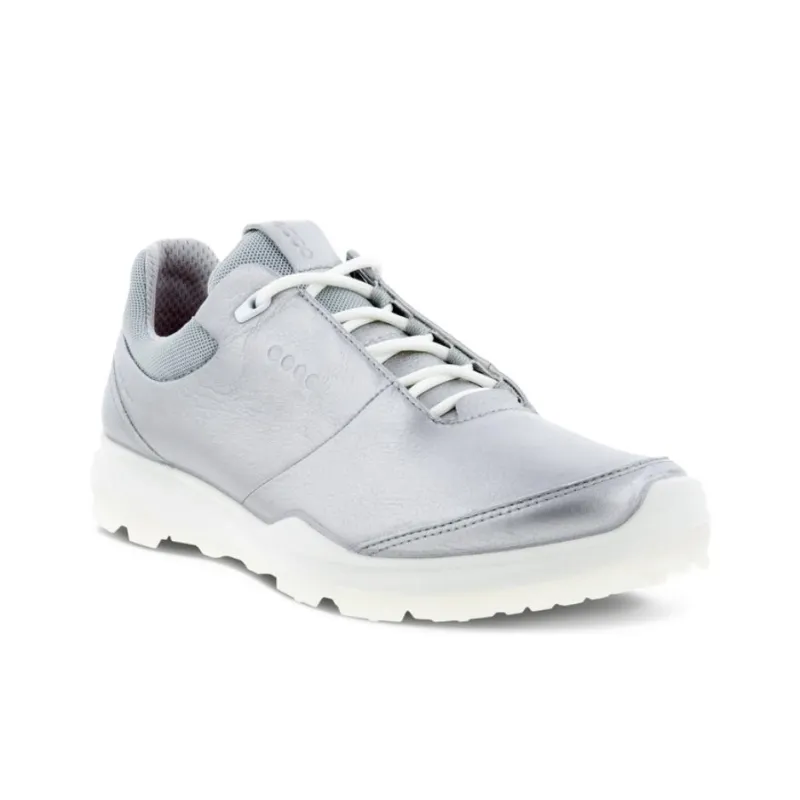 Ecco Low Top Casual Shoes Women's Silver-1