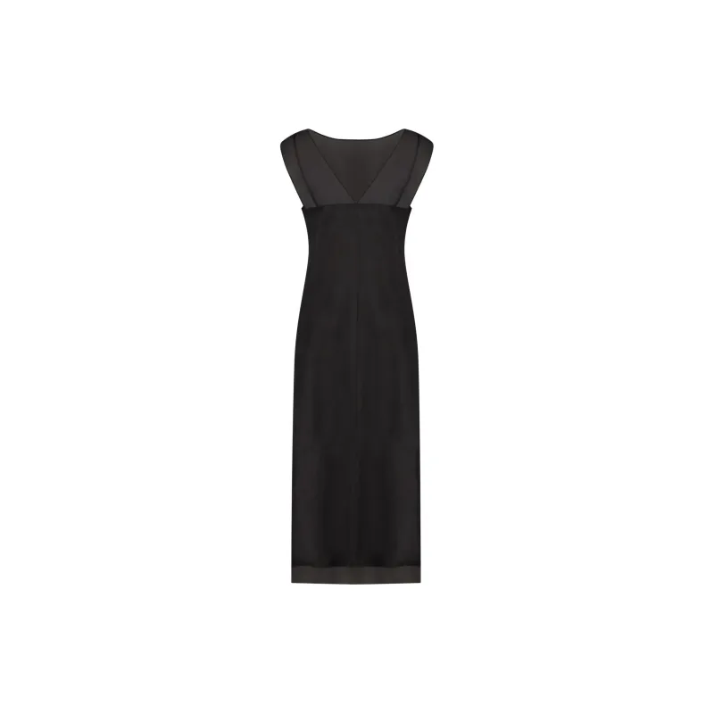 VINCE Layered effect Chiffon Dress-1