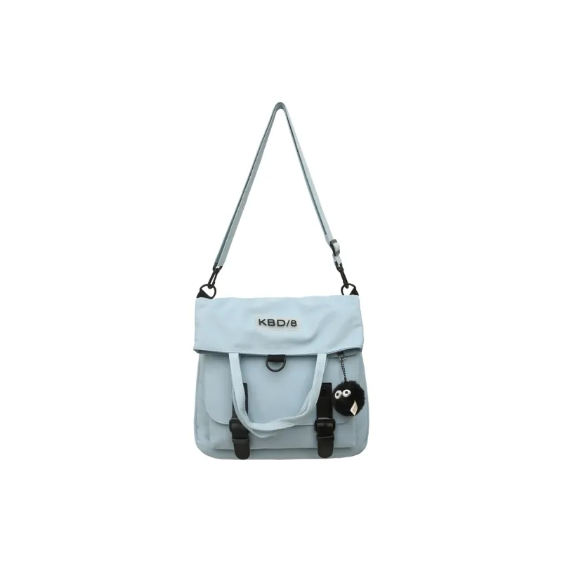 DCLOUD Nylon Crossbody Bag Unisex White/Black/Blue/Green/Orange-6