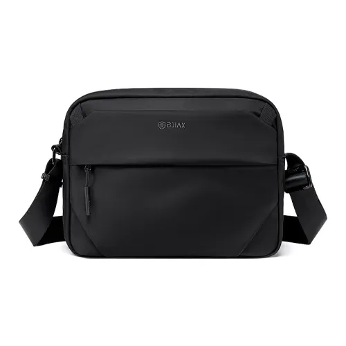 BJIAX Fabric Shoulder Bag, Crossbody Bag Regular Unisex Black