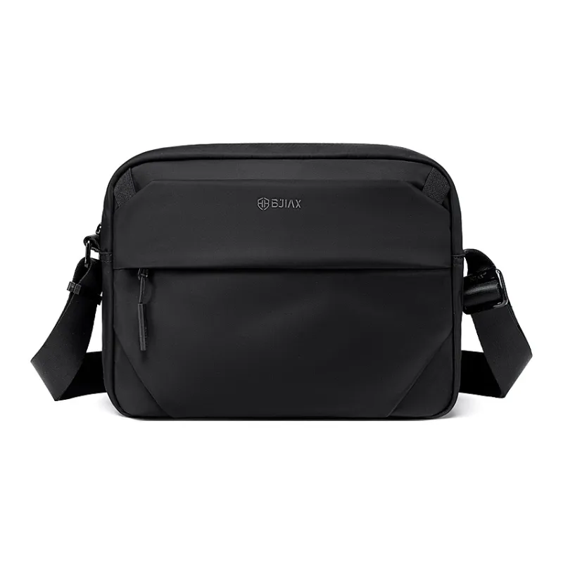 BJIAX Fabric Shoulder Bag, Crossbody Bag Regular Unisex Black-0