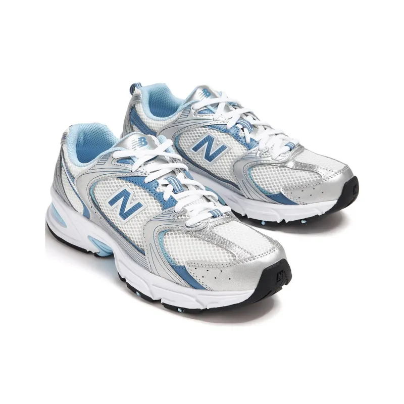 New Balance 530 Silver Metallic Heron Blue-2
