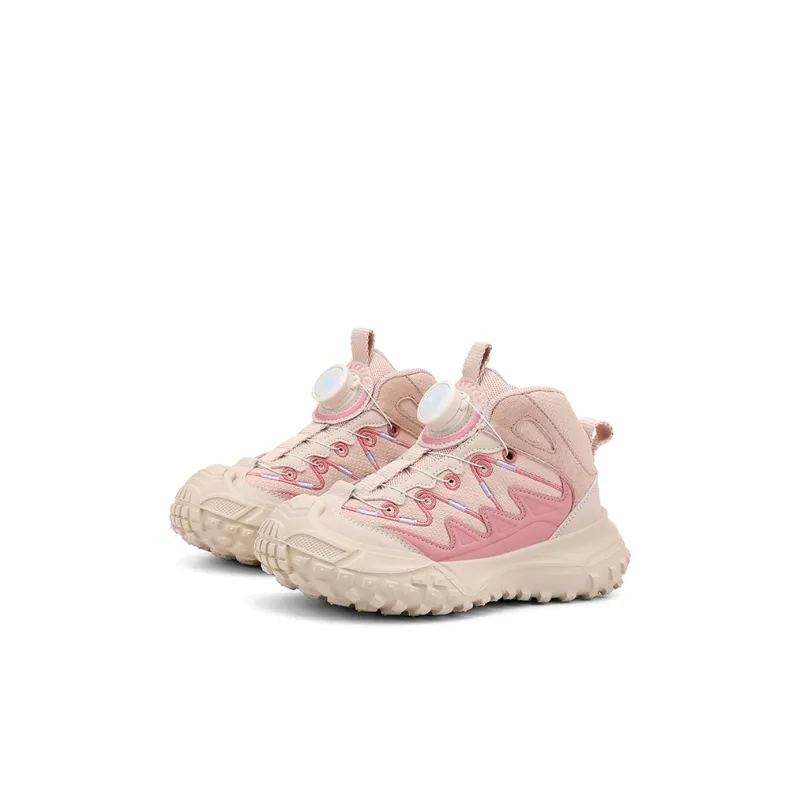 Jeep Slip-Resistant Cushioning Wear-Resistant Support Kids Lifestyle Shoes Snowflake Pink Kids'-2
