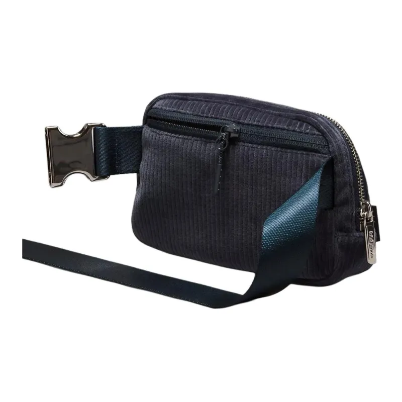 Lululemon Cotton One Shoulder Crossbody Fanny Pack Women's Marine Blue-2