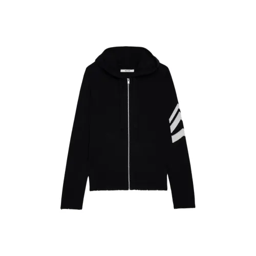 Zadig&Voltaire Cashmere Zip-up Hoodie