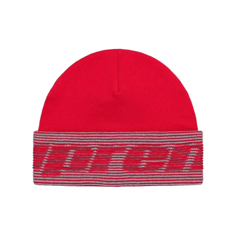 Supreme Reflective Jacquard Beanie-8