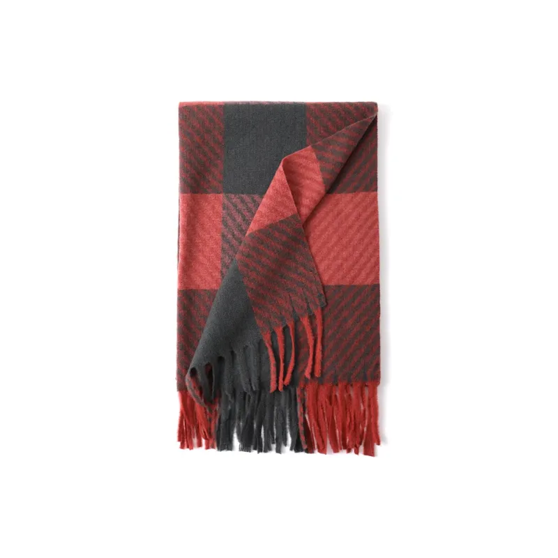 FREE RABBITⅡ Winter Advanced Sensory Versatile Warm Shawl Scarf Unisex-5