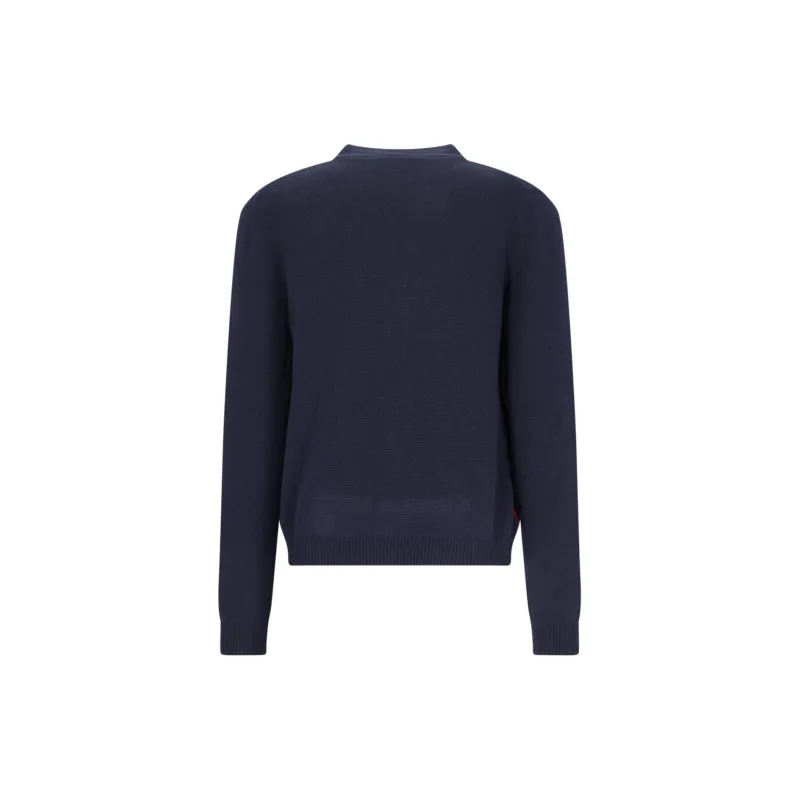 GUCCI Buttoned Up V Neck Cardigan-1