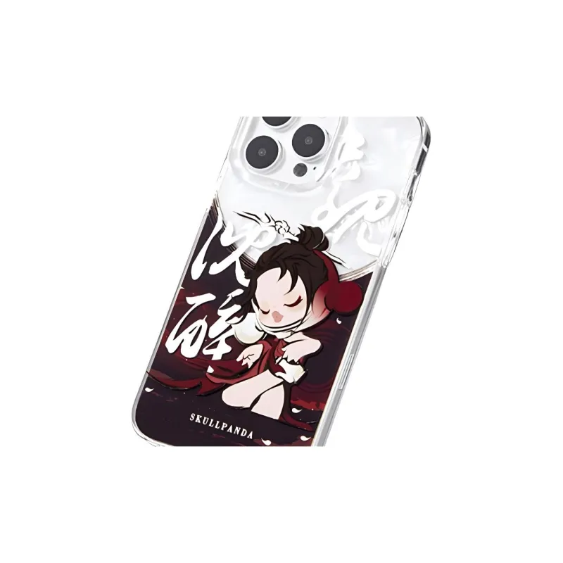 POP MART SKULLPANDA Collection Of Ink Plum Blossoms In The Courtyard Trend Based Products-2