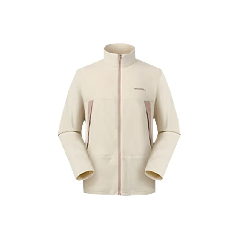 MERRELL Hiking Waterproof And Windproof To Keep Warm Windbreaker Jacket Unisex Quartz Coffee-2