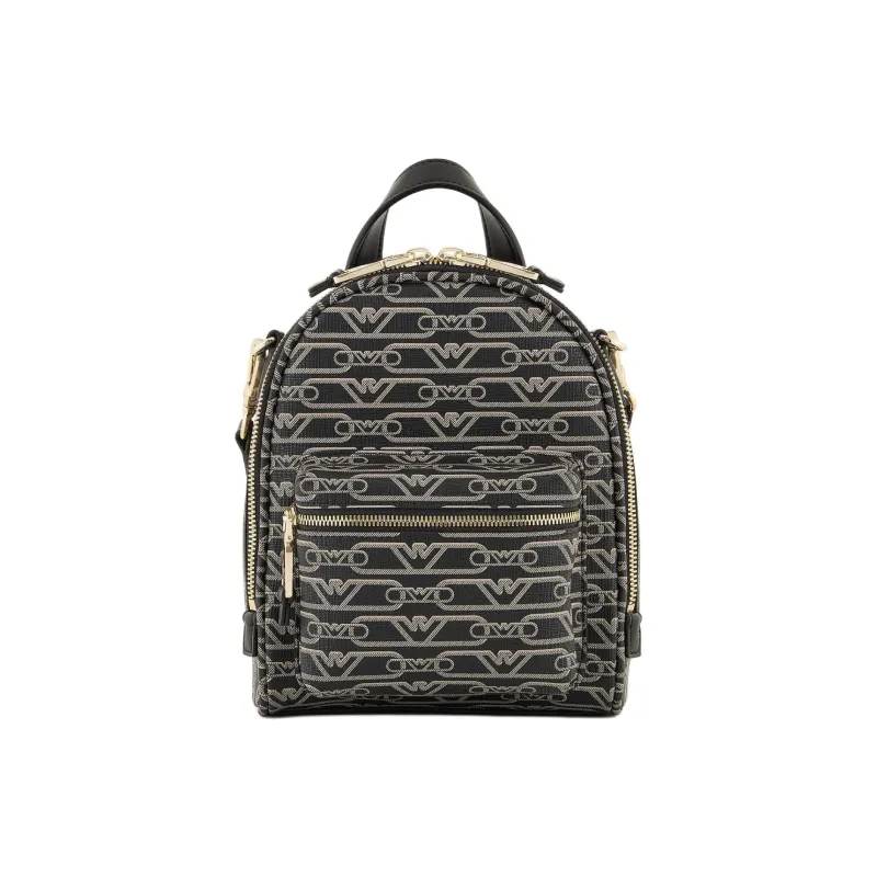EMPORIO ARMANI Polyester Shoulder Bag, Crossbody Bag Mini Women's Black-0