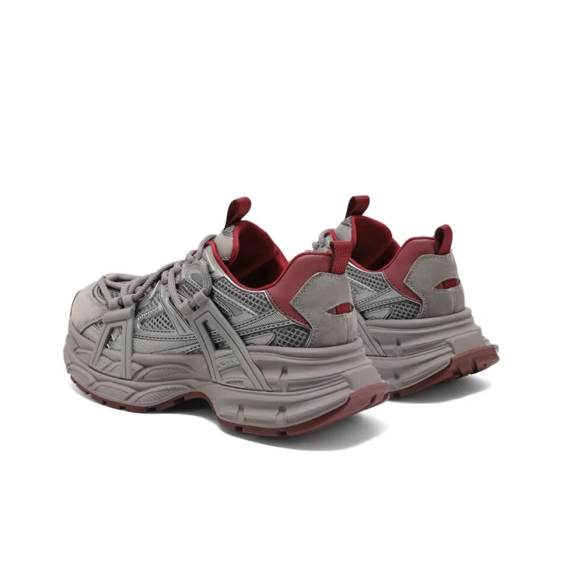 BELLE Wear-Resistant Slip-Resistant Low-Top Chunky Sneakers Women's-3