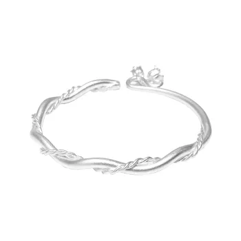 DVNRR S 999 Fine Silver Sterling Silver Bracelets Women's Gift Box Set