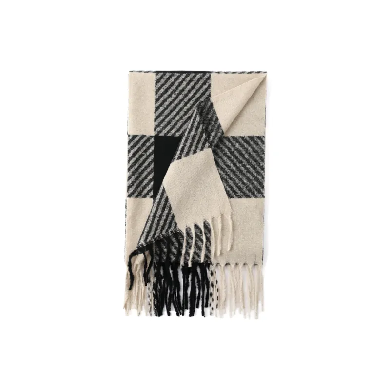 FREE RABBITⅡ Winter Advanced Sensory Versatile Warm Shawl Scarf Unisex-1