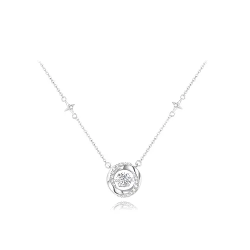 FANFRI Zircon Necklaces Women's Couple Anniversary Birthday Women's, Sweet Box