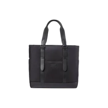 SAMSONITE Nylon Tote Bag Shopping Bag Handbag Unisex Black