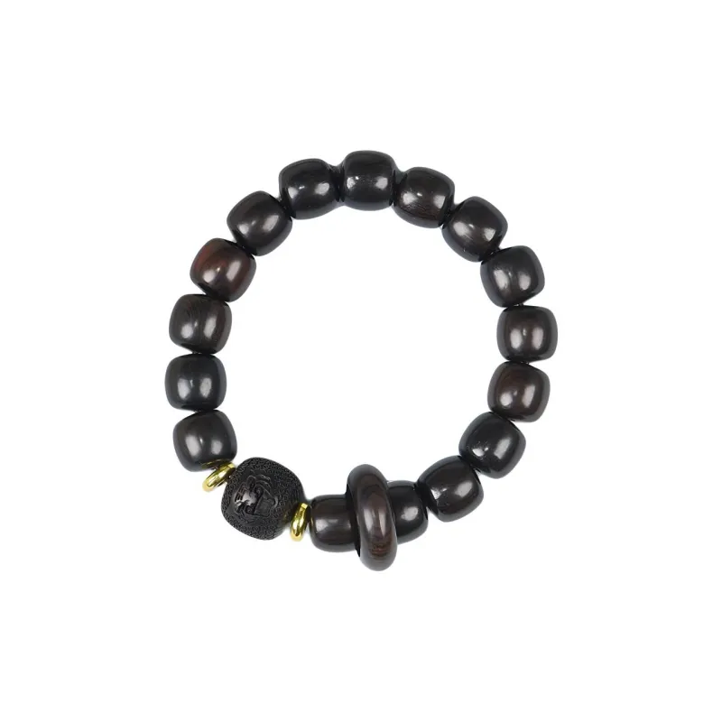 Magic Circle African Blackwood Bracelets Unisex-0