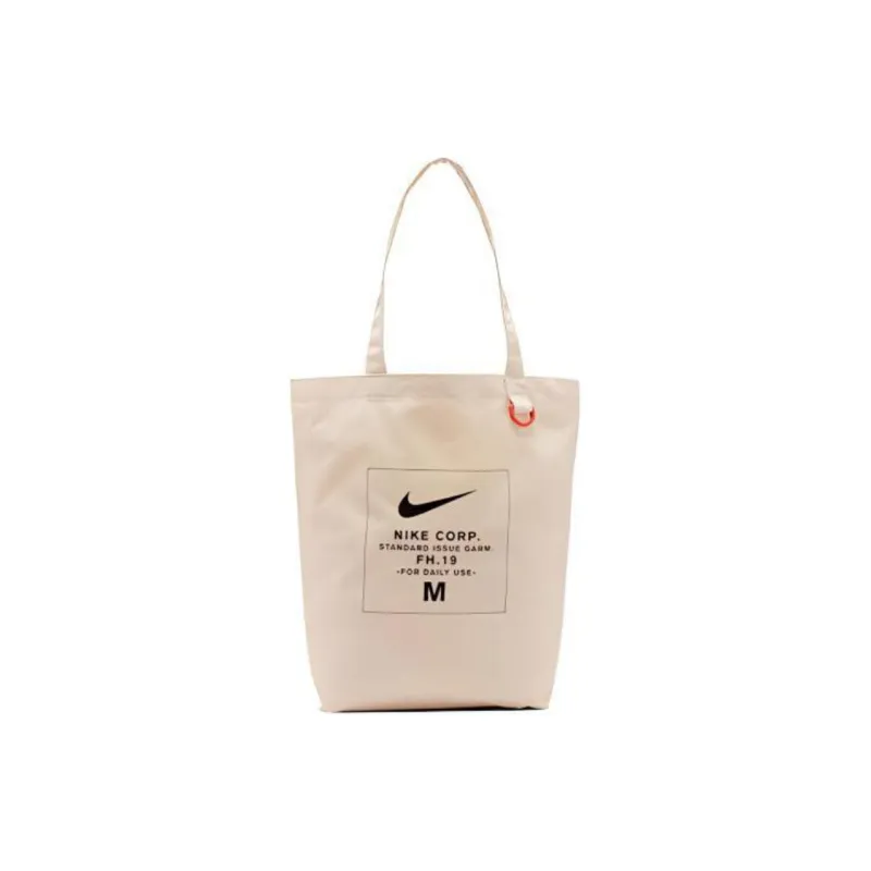 Nike Canvas Canvas Bag Tote Bag Shopping Bag Shoulder Bag Handbag Regular Unisex White-0