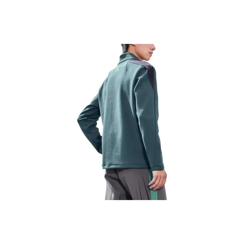 QIAODAN x QIANGFENGCHUIFU LIANMINGKUAN X DA K LIANMINGKUAN Jackets Coats Men's Night Green/Nova Blue-4