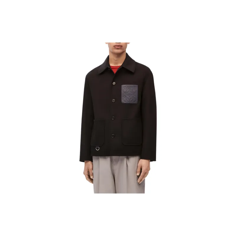 LOEWE Workwear Wool And Cashmere Jacket-3