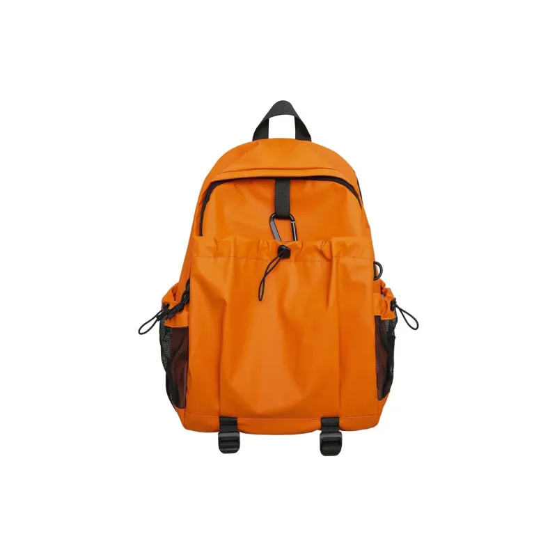 Barang Bear Nylon Backpack Unisex Orange Gray Ecru Black-0