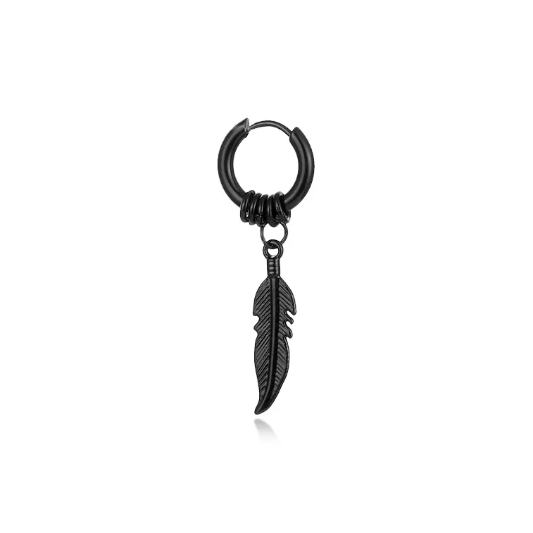 ROGA Titanium Steel Earrings Unisex-1