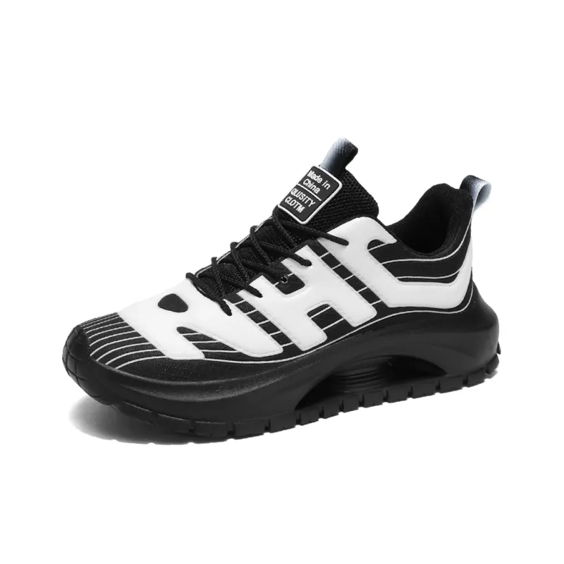 Meiretu Support Impact Resistant Low Top Casual Running Shoes Men's-6