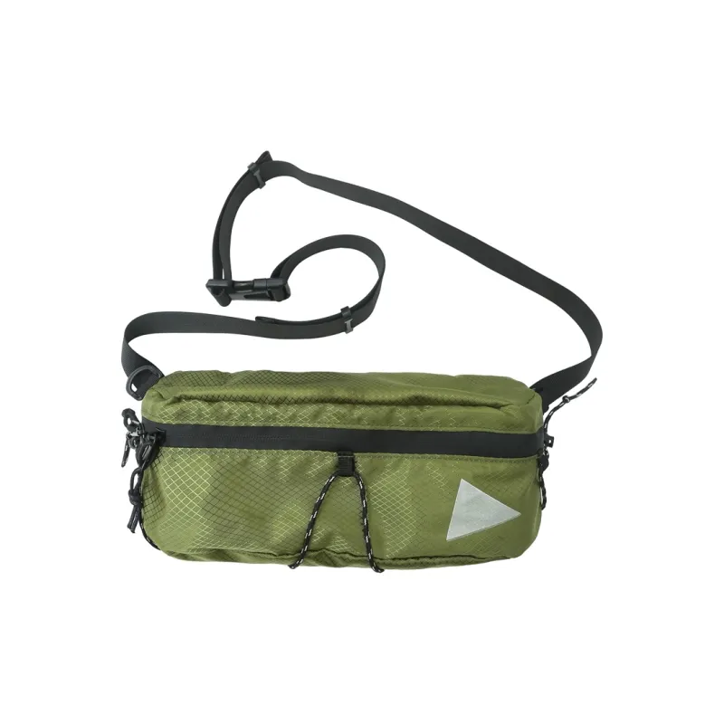 Alcohol Dragon Nylon Sling Bag Regular Unisex Black/Green/Brown/White-1
