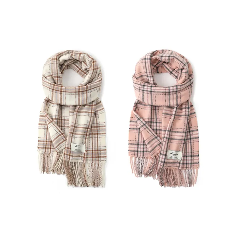 FREE RABBITⅡ Soft Skin Friendly Comfortable Warm Shawl Advanced Korean Style Scarf Unisex-16