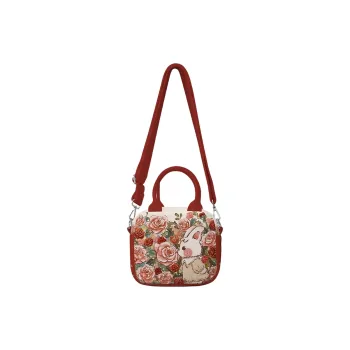 AOSONG Technical Fabric Handbag Regular Women's Rose Manor