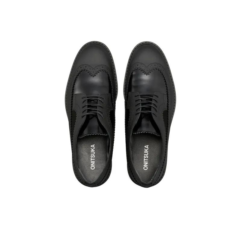Onitsuka Tiger BROGUE Men's Casual Shoes Men's Black Red-2