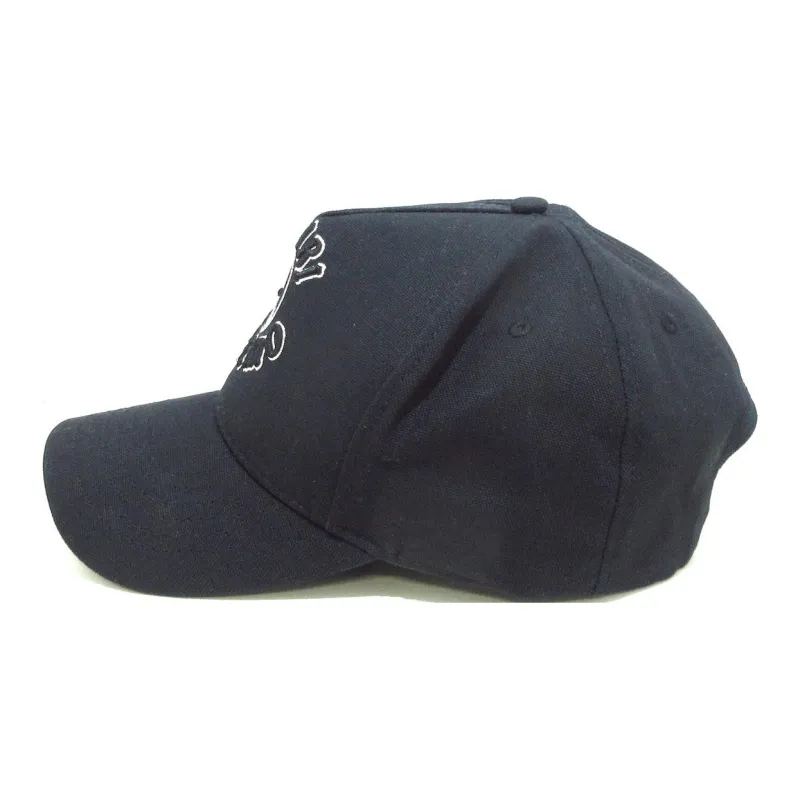 AMIRI Cotton Baseball Caps Men's Black-3