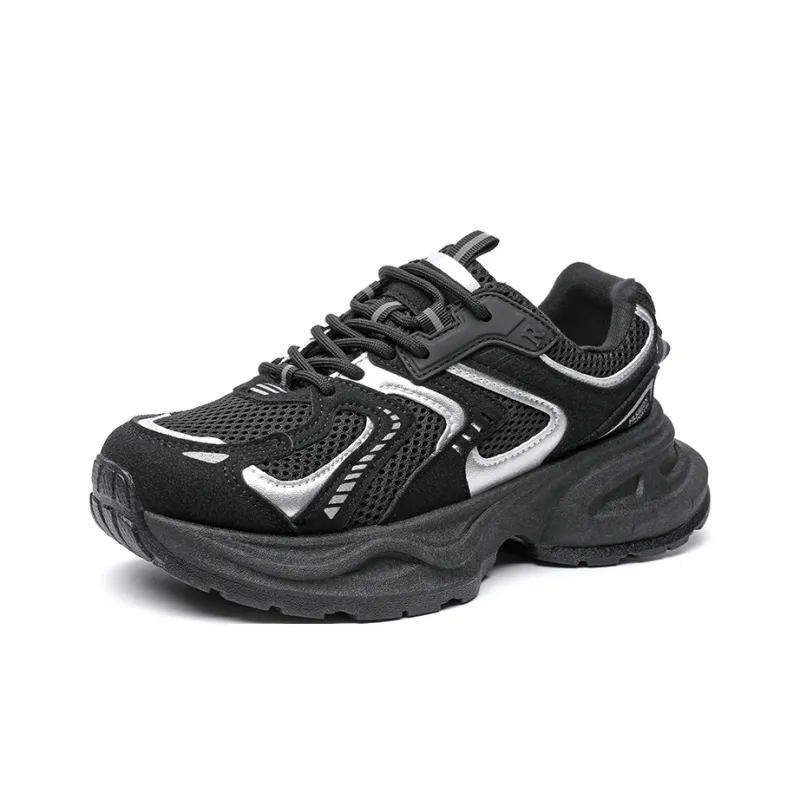 ABIDJAN Breathable Lightweight Low Top Chunky Sneakers Women's-13
