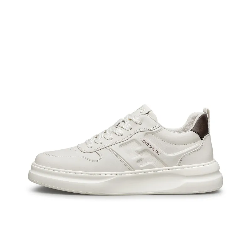 ZRO Low Top Skateboard Shoes Men's White-0