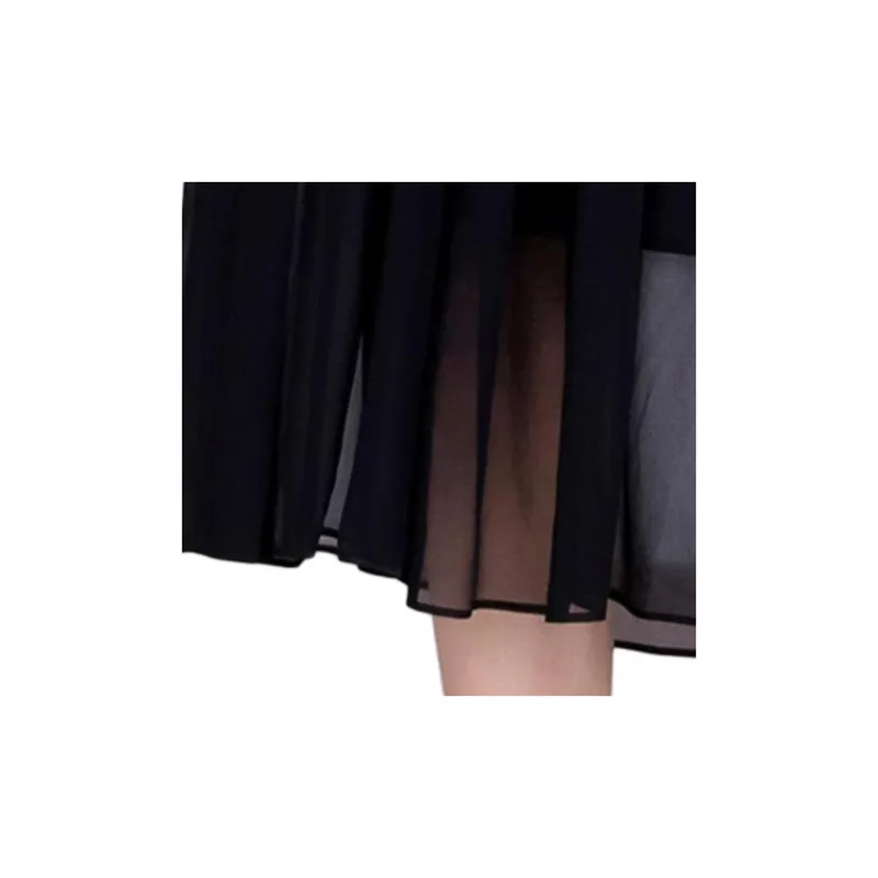BESIONIA SS23 Long Sleeved Dresses Women's Black-6