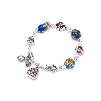 Listen To The Flowers Bloom 999 Fine Silver Bracelets Women's