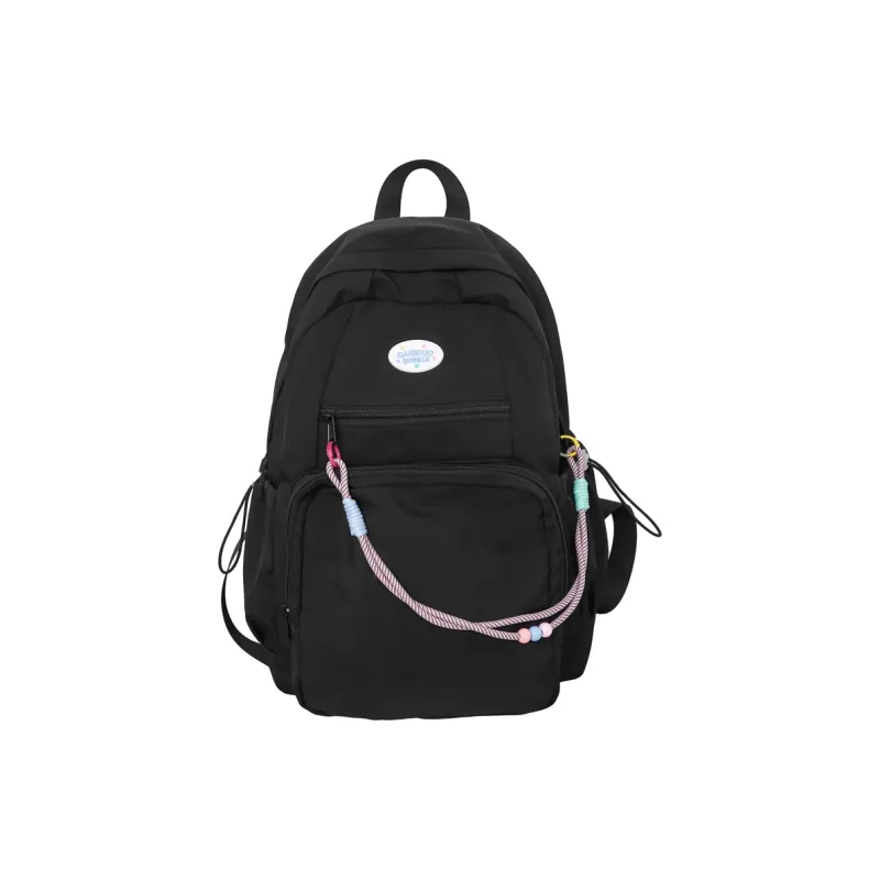 Gorora Nylon Backpack Regular Women's Multicolor-8