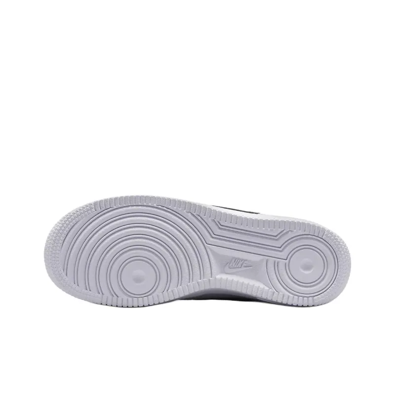Nike Air Force 1 Anti Slip Wear Resistant Low Top Kids' Skateboarding Shoes Gray Unisex-5