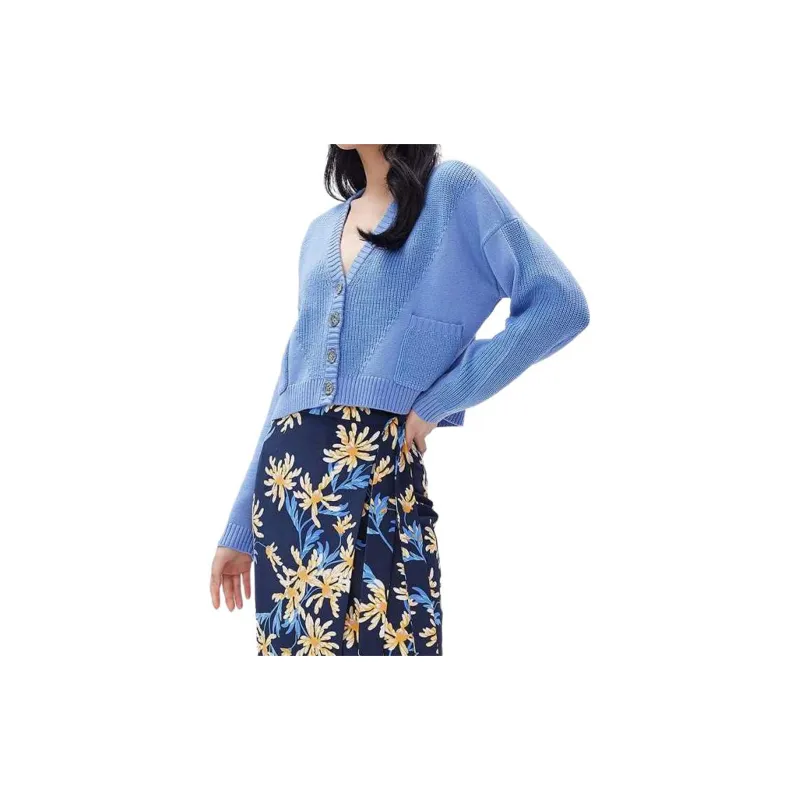 DVF Paulette Cropped Cardigan-3