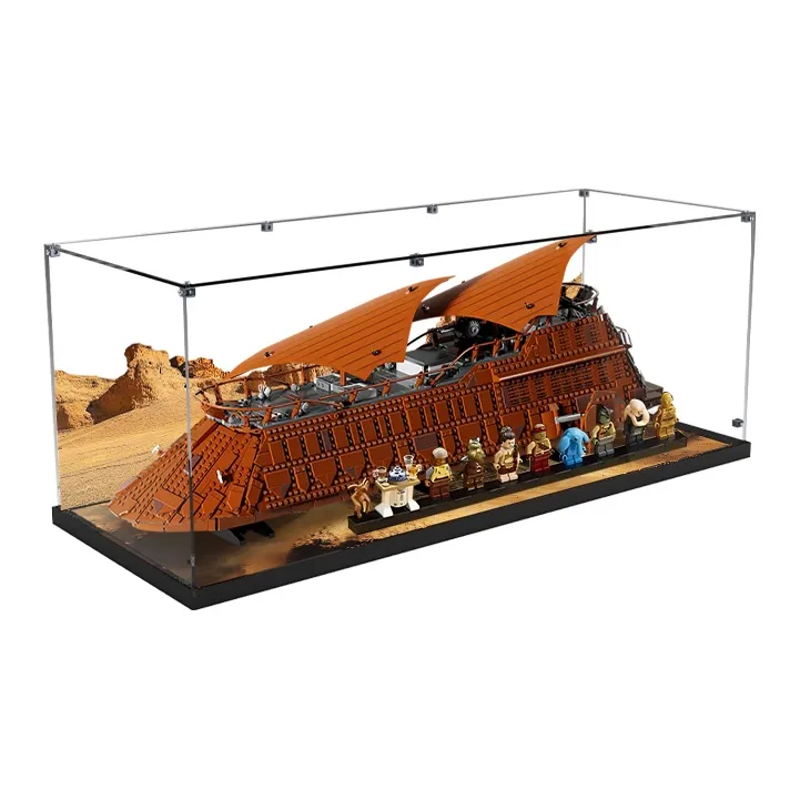 KGBOX Used For Building Block 75397 Jaba's Luxury Sailing Yacht Model Accessories-0