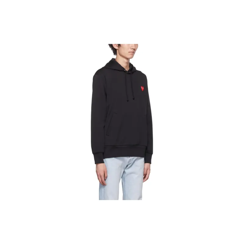 CDG Play Sweatshirt Unisex Black-2
