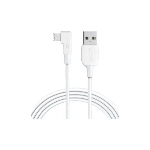 ANKER Y2330H21 One Drag One A To Lightning Right Angle 6' USB-A Cables