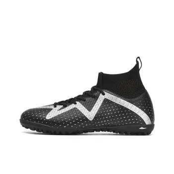 Kuding FG Rubber Long Studs TF Rubber Broken Studs Natural Ground Abrasion Resistant Soccer Shoes Men's