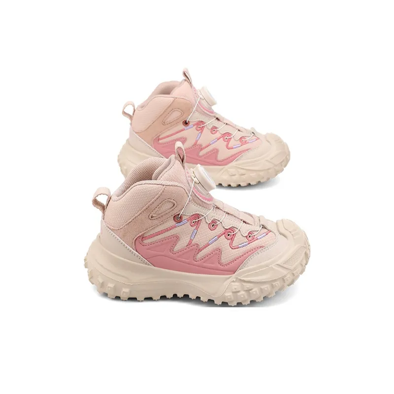 Jeep Slip-Resistant Cushioning Wear-Resistant Support Kids Lifestyle Shoes Snowflake Pink Kids'-5