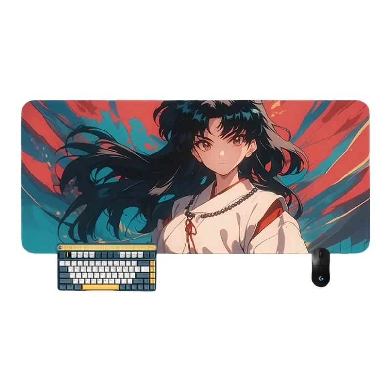 SHIBADU Rubber Inuyasha Extra Large Anime Computer Table Mat Desk Mat Good Looking Mouse Pad Mouse Pads-14