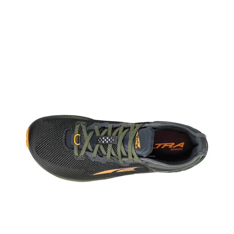 Altra Timp 4 Anti-Slip Wear-Resistant Low-Top Trail Running Running Shoes Men's Black Green-3
